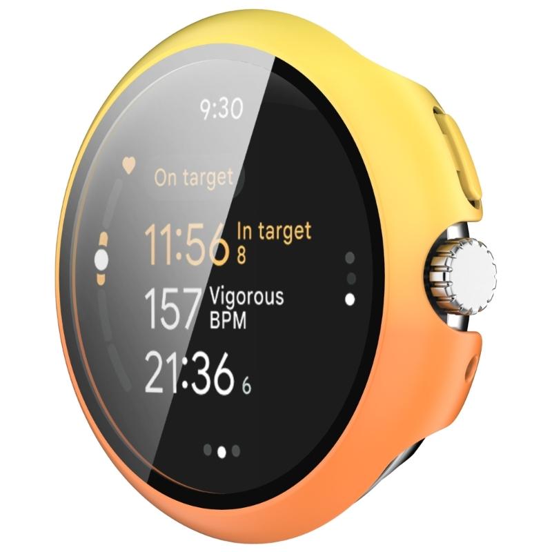 Protective Cover For Watchs 3 41mm 45mm With Scratch Resistant Screen Guard, Shockproof Easy Installation PC Glass