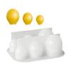 6 Cavities Silicone Balloon Molds Professional Silicone Baking Molds For Making Cake Chocolate Fontant and Resin Art