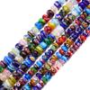10-20pcs Mixed Colors Round Millefiori Abacus Glass Beads For DIY Jewelry Making