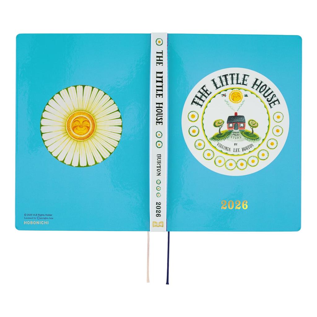 Hobonichi Techo 2026 HON Virginia Lee Burton/Little House [A5/1 Page Per Day/January/Monday Start]