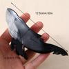 Acrylic Whale Hair Clip Elegant Whale Hair Clamp Multifuntional Hairstyle Accessory Suitable for Wedding and Party