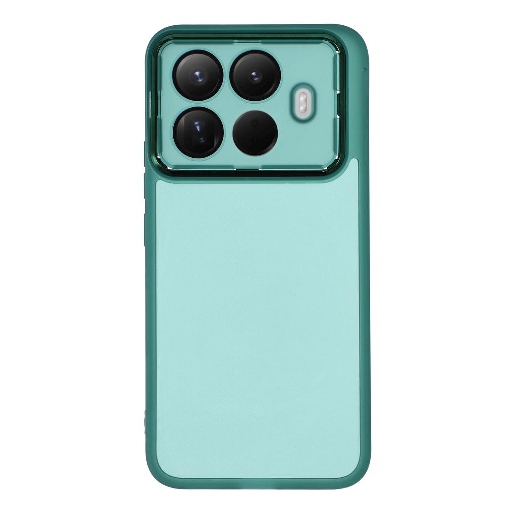 For Xiaomi 15T Pro Case Electroplated Camera Frame TPU Phone Cover