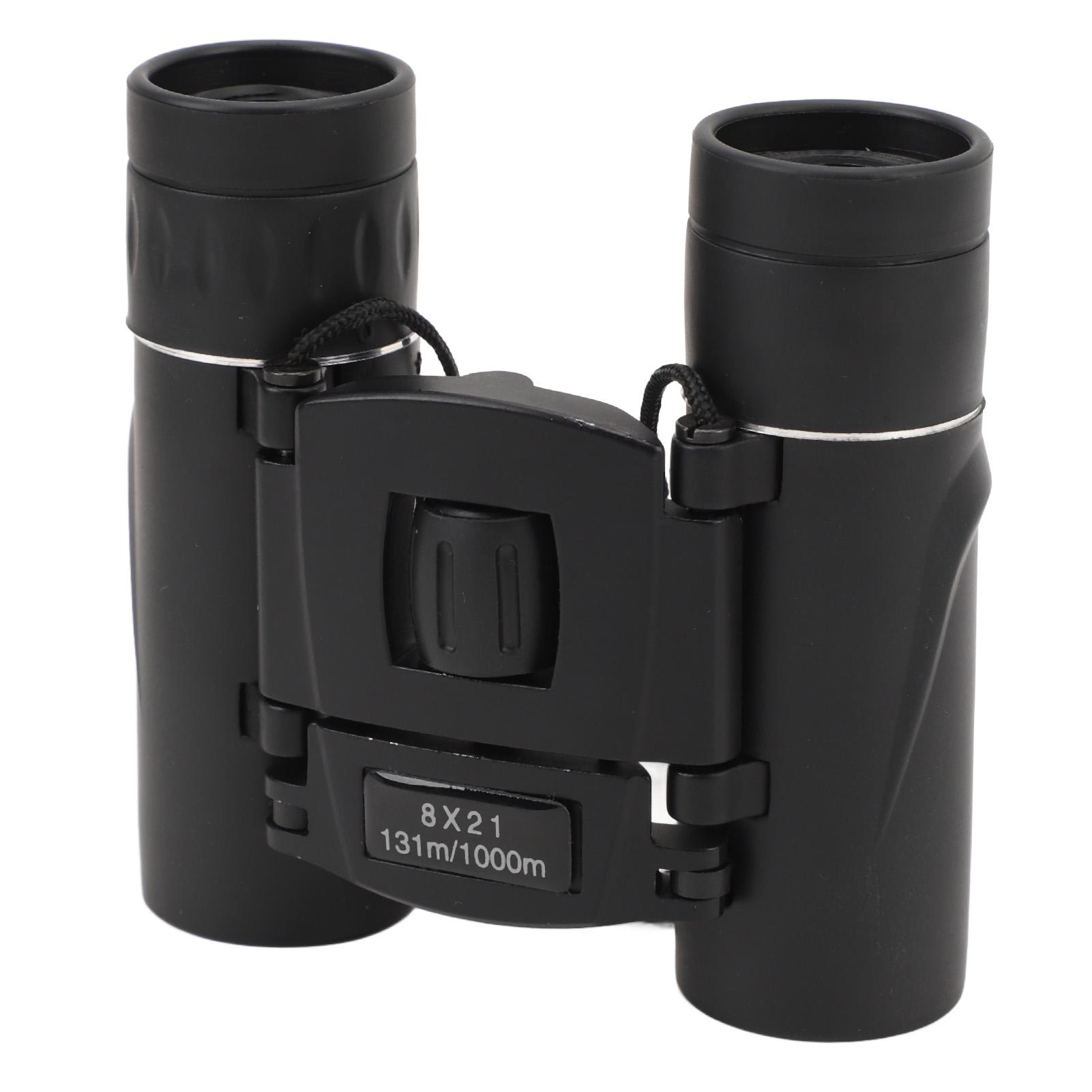 

Mini Binoculars 8X21 HD Coated with Low Light Vision Portable Center Focus System Compact