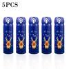 1-5PCS 500ml Christmas Thermos Cup Stainless Steel Vacuum Water Bottle with Lid Elk Santa Thermos Cup Christmas Gift Christmas