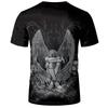 Men T Shirt Spirit Anime 3D Fluorescent Angel Print T Shirt Unisex-Adult Hipster 3D T Shirts