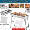 Griglia Portatile Pieghevole a Carbone da Cucina Cookice Griglia BBQ in Acciaio Inossidabile Griglia da Barbecue Griglia per Cottura BBQ da Esterno Griglia da Barbecue