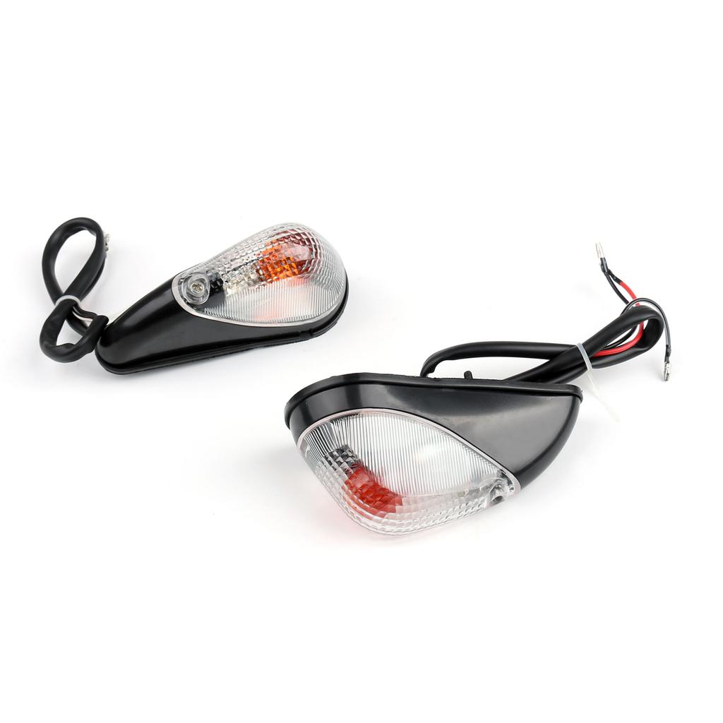 Clear Front Turn Signals For Kawasaki Ninja EX 250 1988-2007