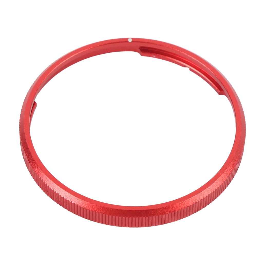 Lens Decoration Ring Cap for GR3X for GR3X HDF Camera Accessories Aluminum Alloy Easy Install Red