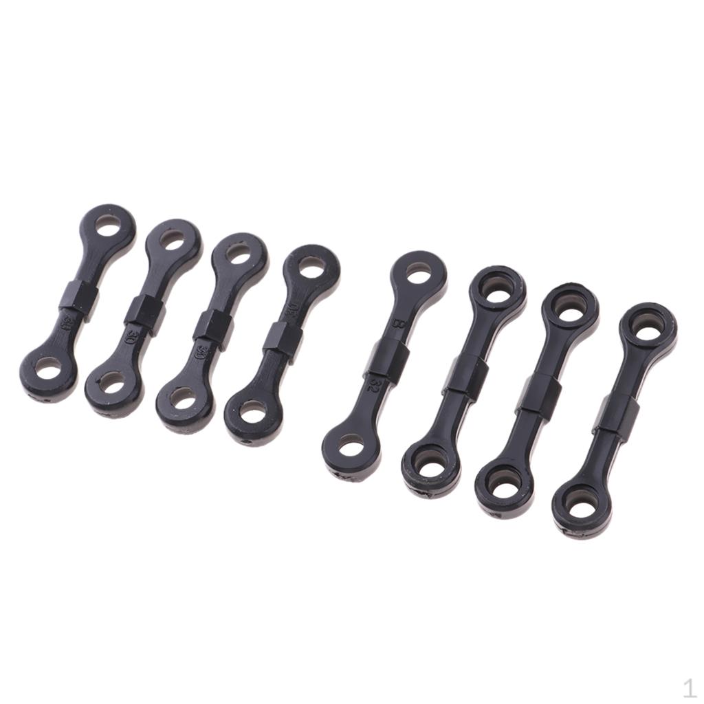 

8 PCS Rear Steering Linkage Pull Rod Parts 1:24 Scale RC Car,