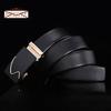Men Autumatic Belt Business Formal Belt Smooth Faux Leather Alloy Buckle Anti-break Great Durability Anti-slip Men Meeting Commute Suit Pants Belt