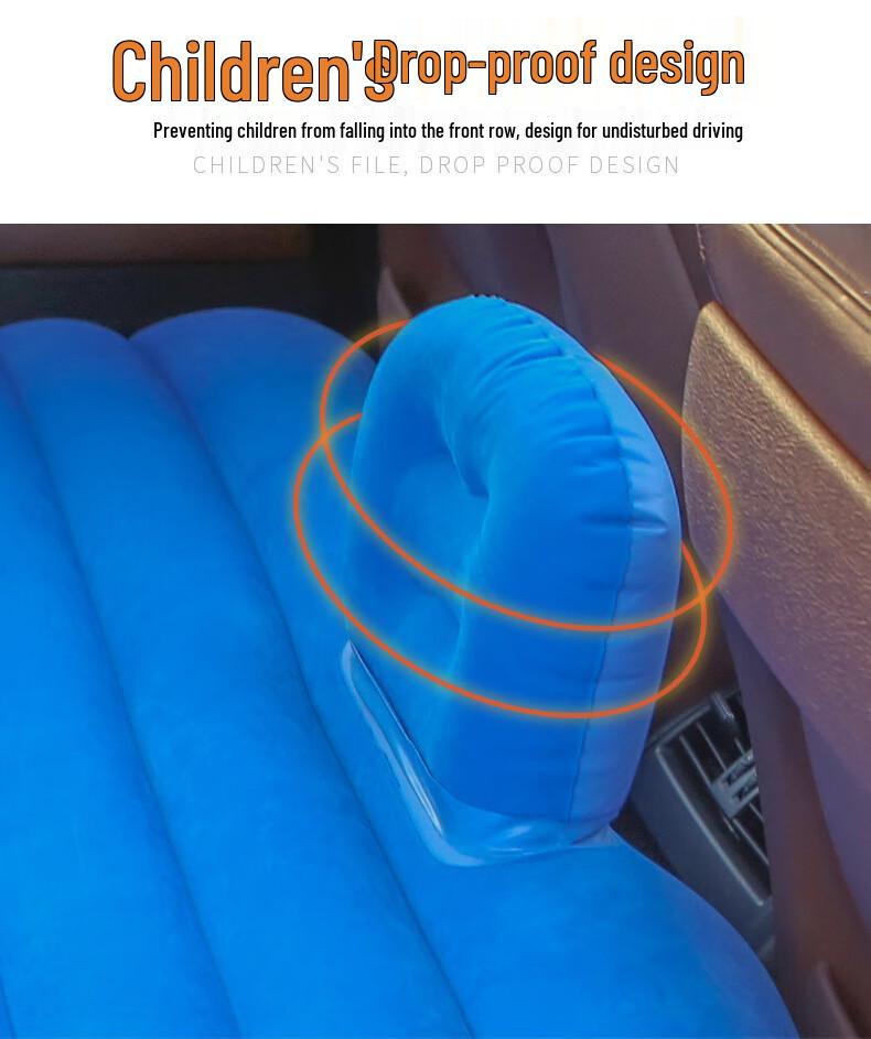 Car Travel Mattress: Folding Inflatable Back Seat & Trunk Sleeping Pad