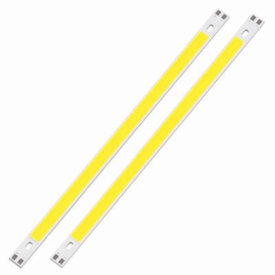 2PCS 200x10mm COB Strip Light 12-14V LED Light Board Easy COB LED Light Chip  Table Lamp