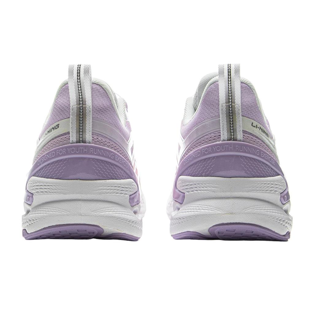 Li Ning Kids Running Shoes Comfortable Versatile Non-Slip Shock Absorbing Durable Low-Top Kids sneaker Light-Pink YKFV018-2