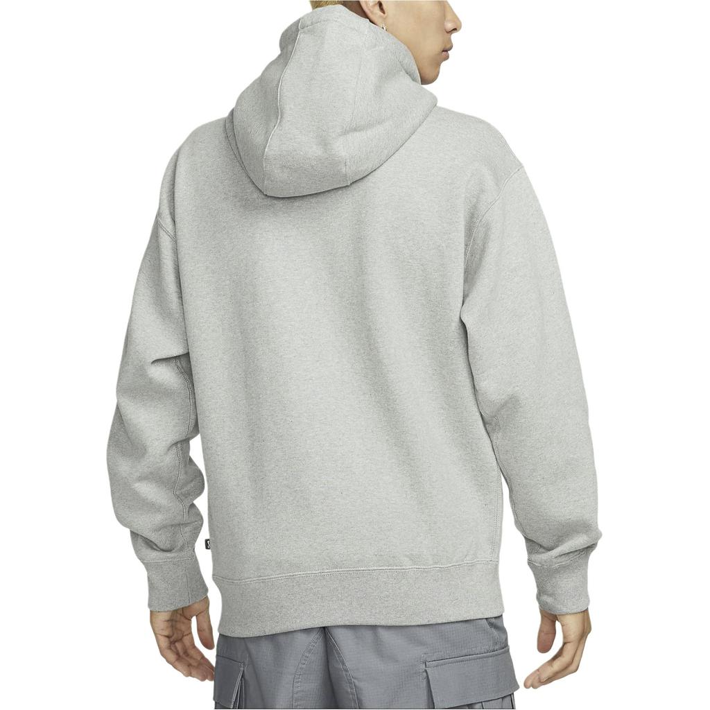 Nike SB Print Muster Kapuzenpullover Langarm Lässiges Sweatshirt Herren Oberteile Grau FN2557-063