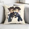 DDetroit Become Human Game Pillow Case Sofa Living Room Bedroom Headboard Backrest Cushion Square Cushion Nap Time