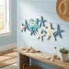 2D Flat Wooden Starfish Wall Decor Nautical Aesthetic Coastal Ocean-themed Wall Art  Beach House