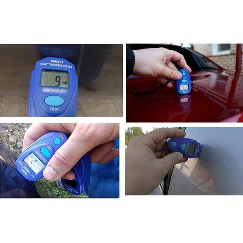 Mini Em2271 Coating Thickness Gauge Paint Tester Enamel Meter Tools Supplies