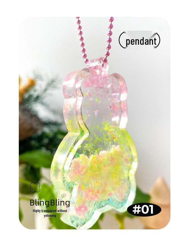 Milo Kinder Kristall Epoxid DIY Kreativset für Mädchen - Form, Creme und Kleber-Set