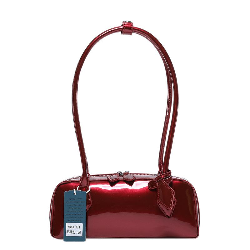 Niche Minimalist Style Retro Underarm Baguette Bag Summer Women's Handbag Casual Commuter Shoulder Bag