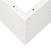 Vidaxl Garden Pot, White, 50X50X45.5 Cm, Solid Pine Wood
