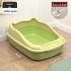 Exclusively Chosen Extra-Large Semi-Enclosed Cat Litter Box with Anti-Splash Feature