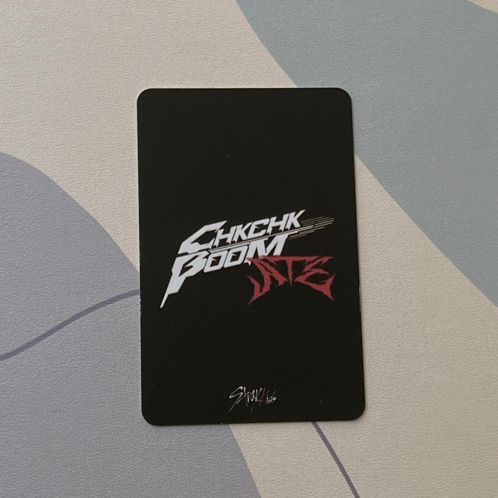 [USED] CHK CHK BOOM StrayKids ATE Hyunjin Trading Card
