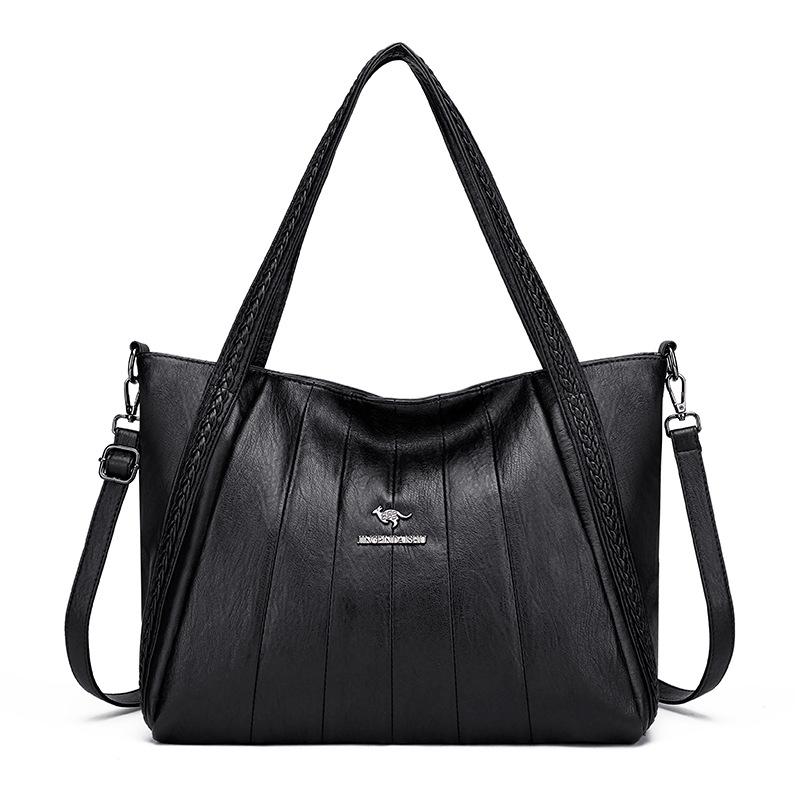 Tote Große Tasche, Damentasche, Einzelschultertasche, Großes Fassungsvermögen, Modisch für Frauen, Mutter mittleren Alters, Unterarmtasche