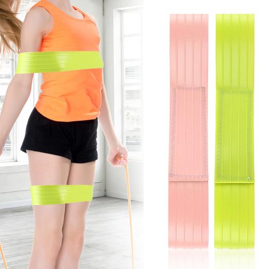 60/90CM Skipping Posture Corrector Band Adjustable Anti-Slip Silicone Posture Correction Belt Beginner Rope Jumping Training Arm Fixing Strap