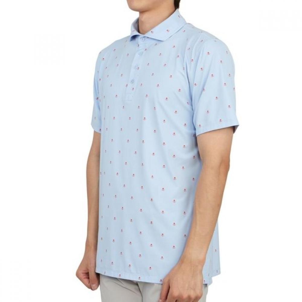 Galleria G Fore Golf Wear Men S Collar ShorT Sleeve T ShirT G4mS23k361a Sky