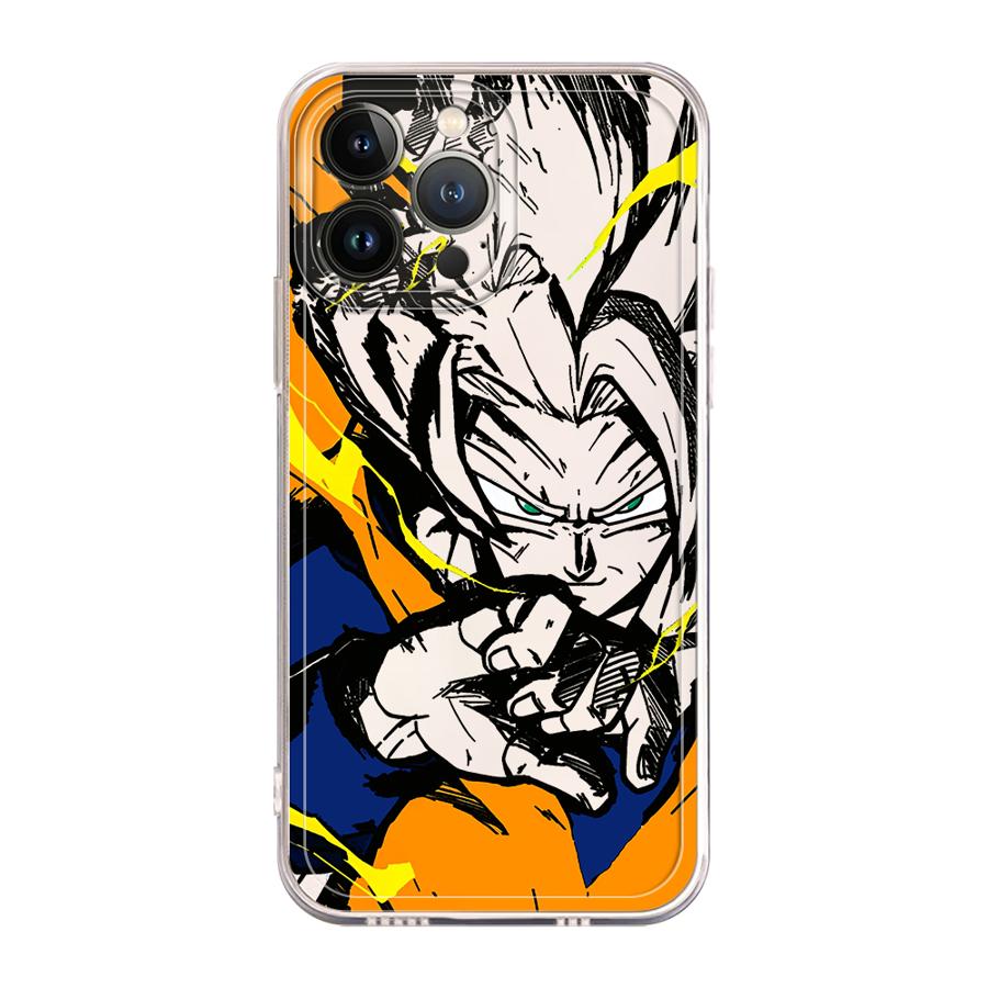 Hot Anime Dragonballs New Soft Phone Cover Case for iPhone 17 Pro Max 7 8 XR 13 Pro 15 12 Mini 11 XS Max 14 Plus 16 Air