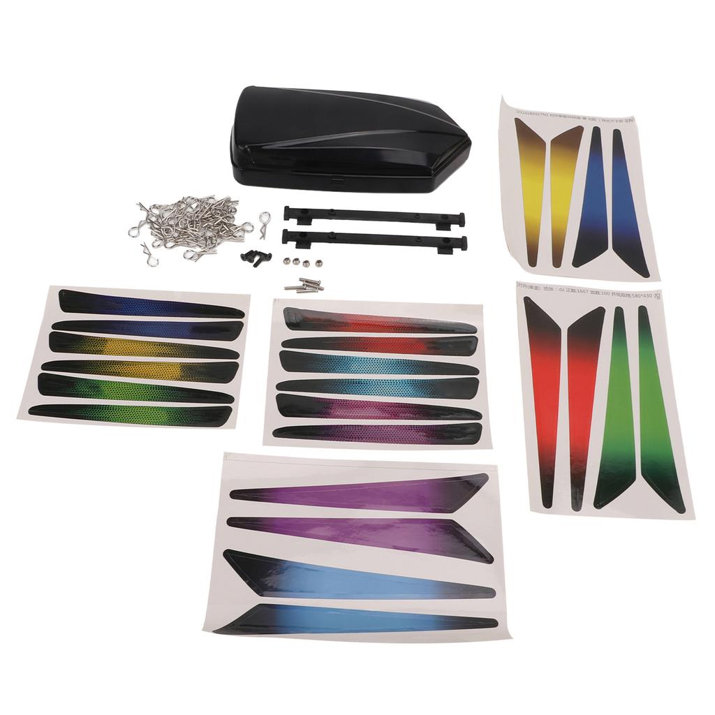 Upgrade RC Car Roof Trunk Luggage Suitcase with RC Car Shell Buckle for 110 18 RC Car