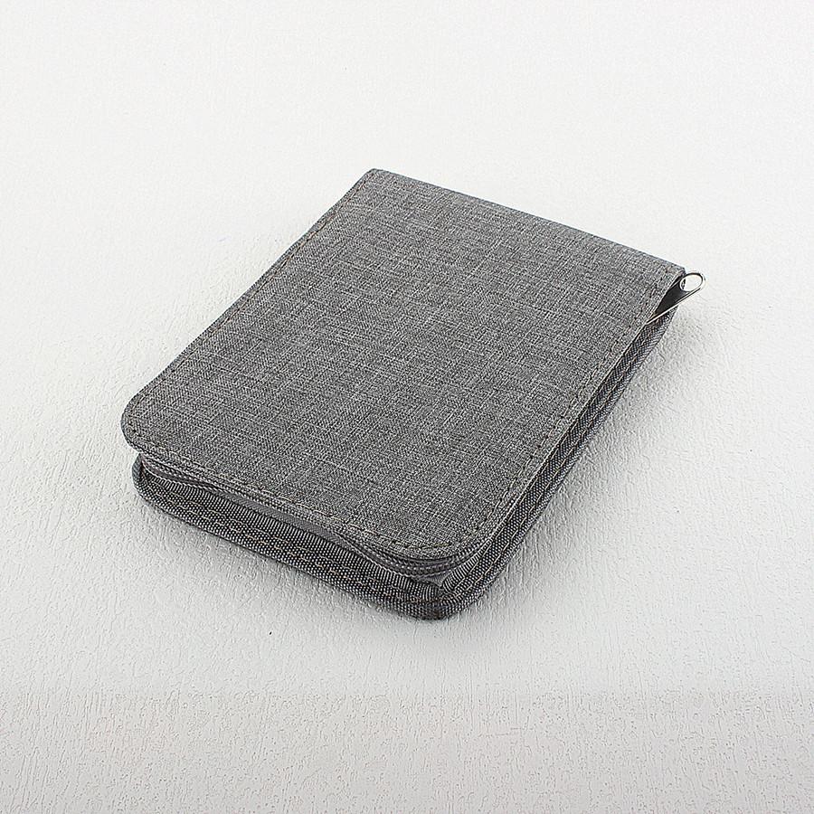 48 Fack Reservoarpennefodral Pennfodral Påse Väska Canvasfodral för 10/24/ Pennor Svart, Blå, Grå