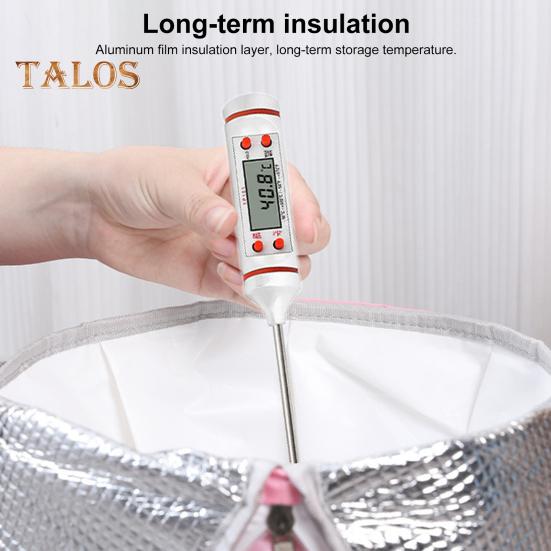 Sammenleggbar fotbadebøtte med bærbart håndtak Vanntett reisecamping utendørs fotspa isolert badekar Vask