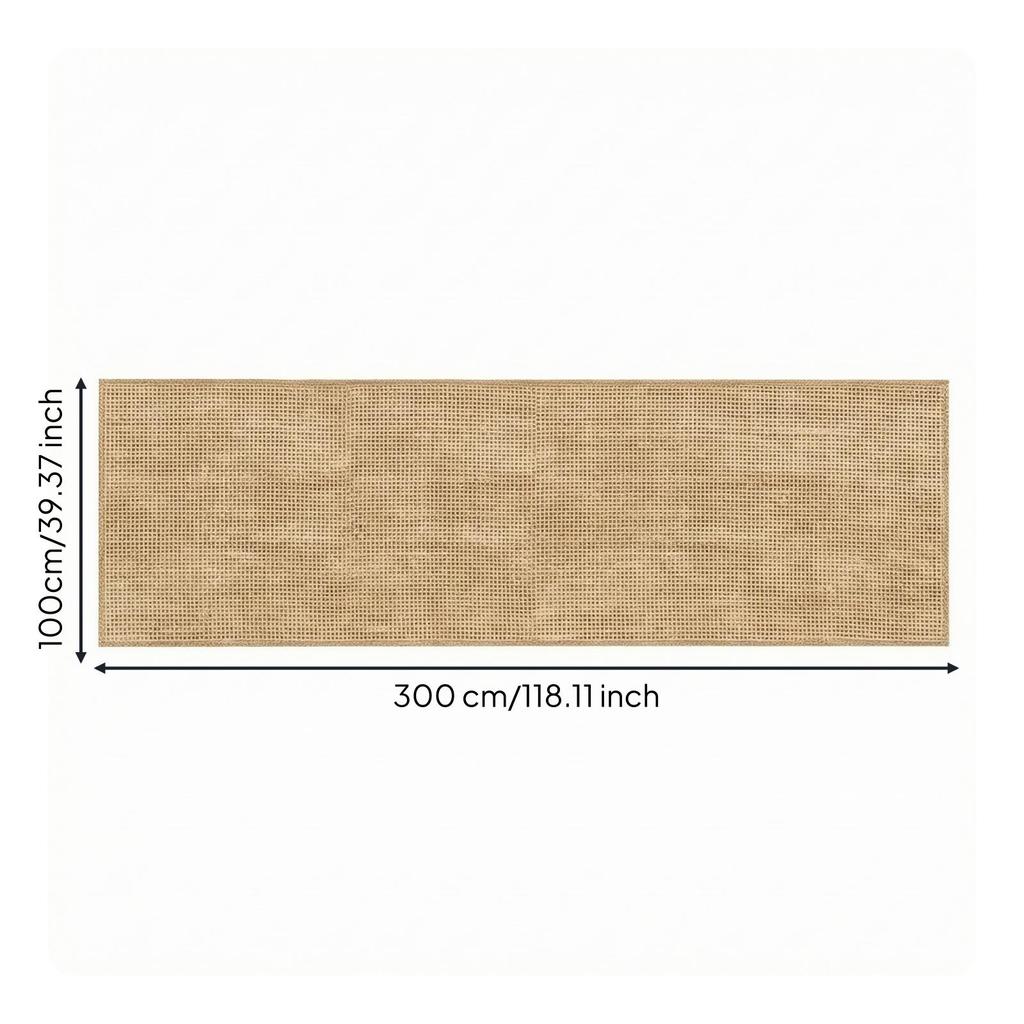 Natural Jute Burlap Plant Cover with Locking Edge Breathable
