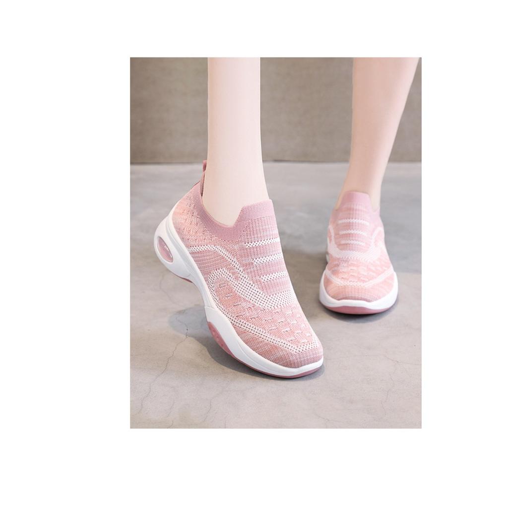 Schuhe für Damen, Weichsohlige Luftgepolsterte Schuhe, Atmungsaktive Freizeit-Sportschuhe