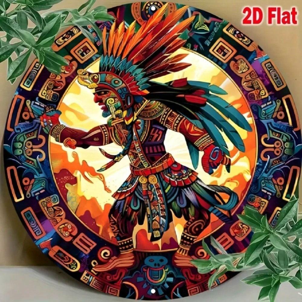 Vintage Metal Tin Sign Retro Wall Art Decor 20x20cm