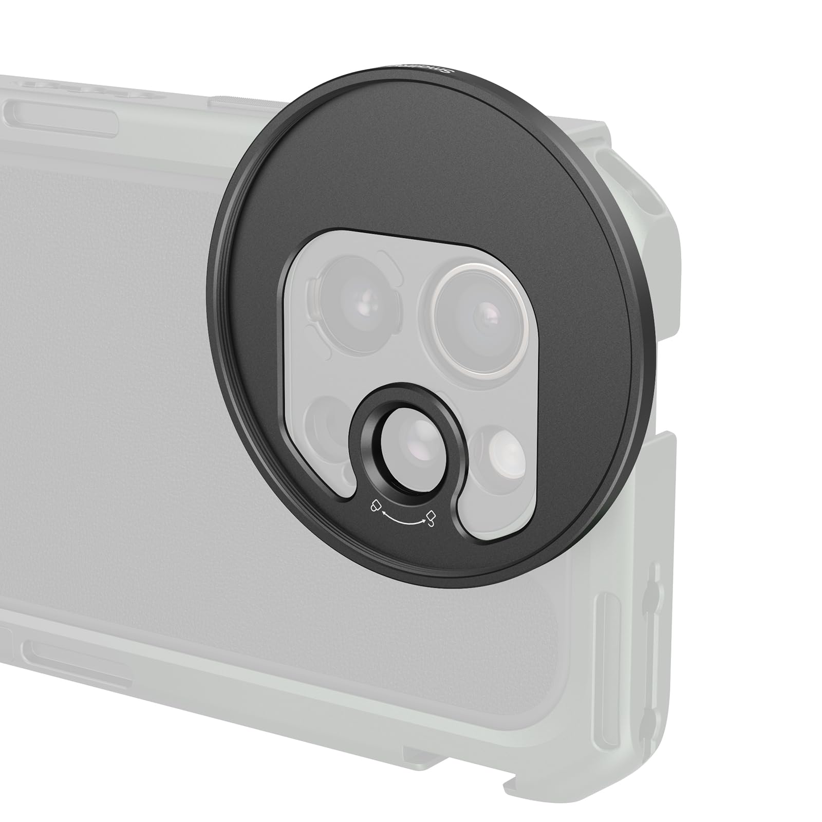 

SmallRig 67mm Filter 67mm Filter for Phone Cages and Lens Durable Aluminum Alloy 5172 Screw-in T-Mount Adapter, T-Mount Backplates,