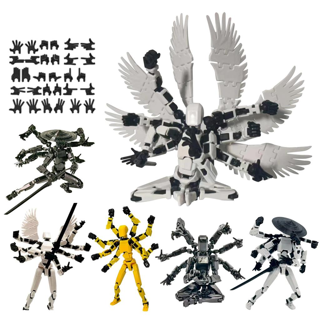 DUMMY 13 Special-shaped Multi-jointed Movable Ornaments Luxury Set Panels Action Figure Decorations Mini Home Decor Men Gifts