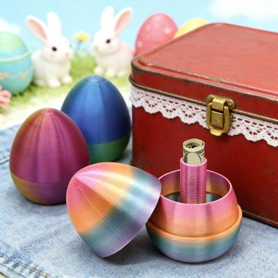 Yousheng Middle Finger Easter Egg Prank 3D Printed Multicolored Annoying Easter Egg Funny Gag Gift Easter Baskets for Adults