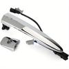 Exterior Chrome Door Handle Front Left Driver Side, for Nissan Sentra Maxima Murano Leaf Replace 806469N00A 80646-9N00A