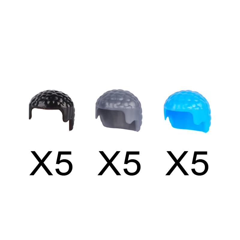 MOC City Building Blocks Procurement Products Body Character Accessories Colorful Hair Mini Bricks Compatible Toys Gift K075 DIY