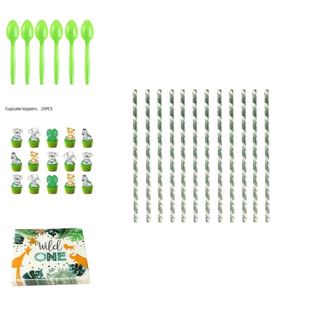 Forest Animal Wild One Party Supplies With Unique Design For Memorable Celebrations