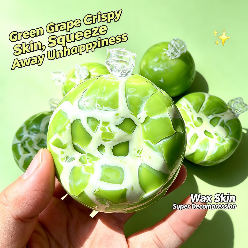 Squishy Stress Balls Slow Rebound Cantaloupe Chocolate Squeeze Toy for Adult Quiet Sensory Fidget Toy Soothing Relieving Stress