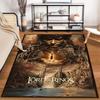 The Lord of the Rings Carpet - Epic Fellowship Design, Movie Decor Suitable for use as an anti-slip for living room bedroom sofas
