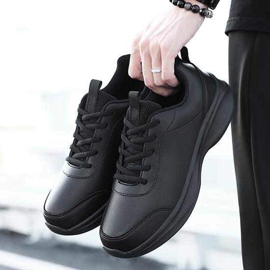 Męskie i Damskie Lekkie Buty Sportowe, Wiosenne Niskie Skórzane Buty, Para Duży Rozmiar Casualowe Buty do Chodzenia i Biegania