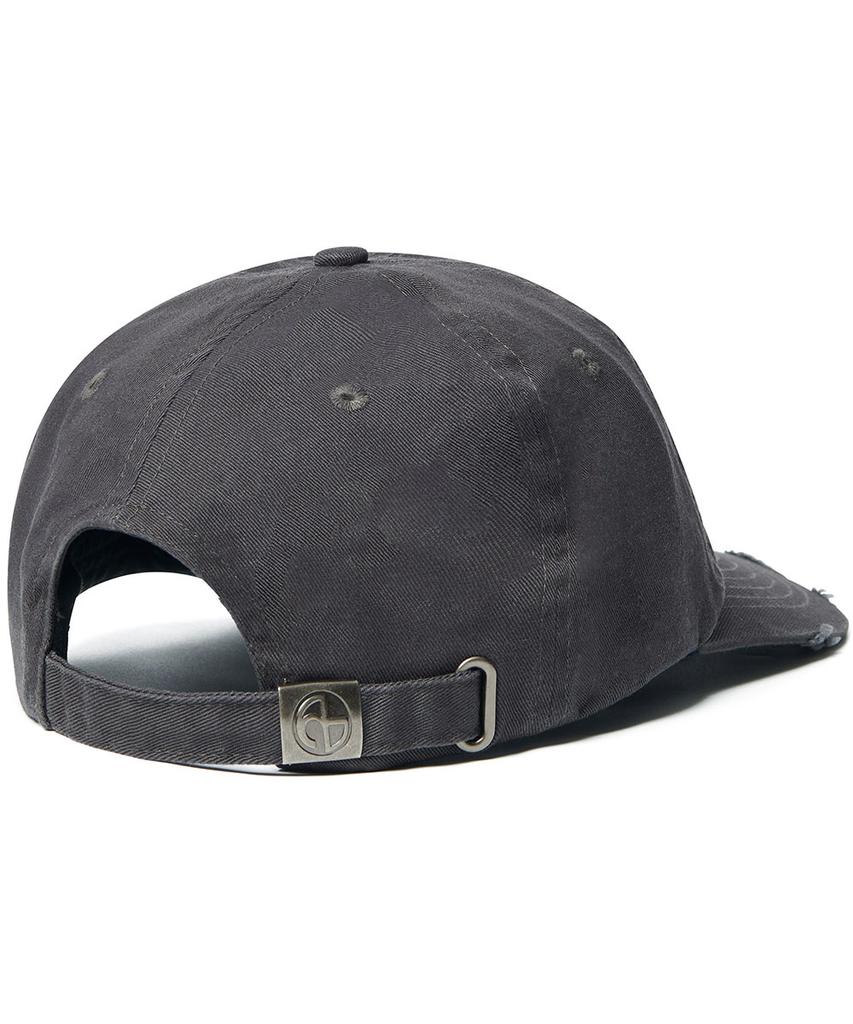 Nomaenyueol N.P Damaged Ball Cap - Charcoal
