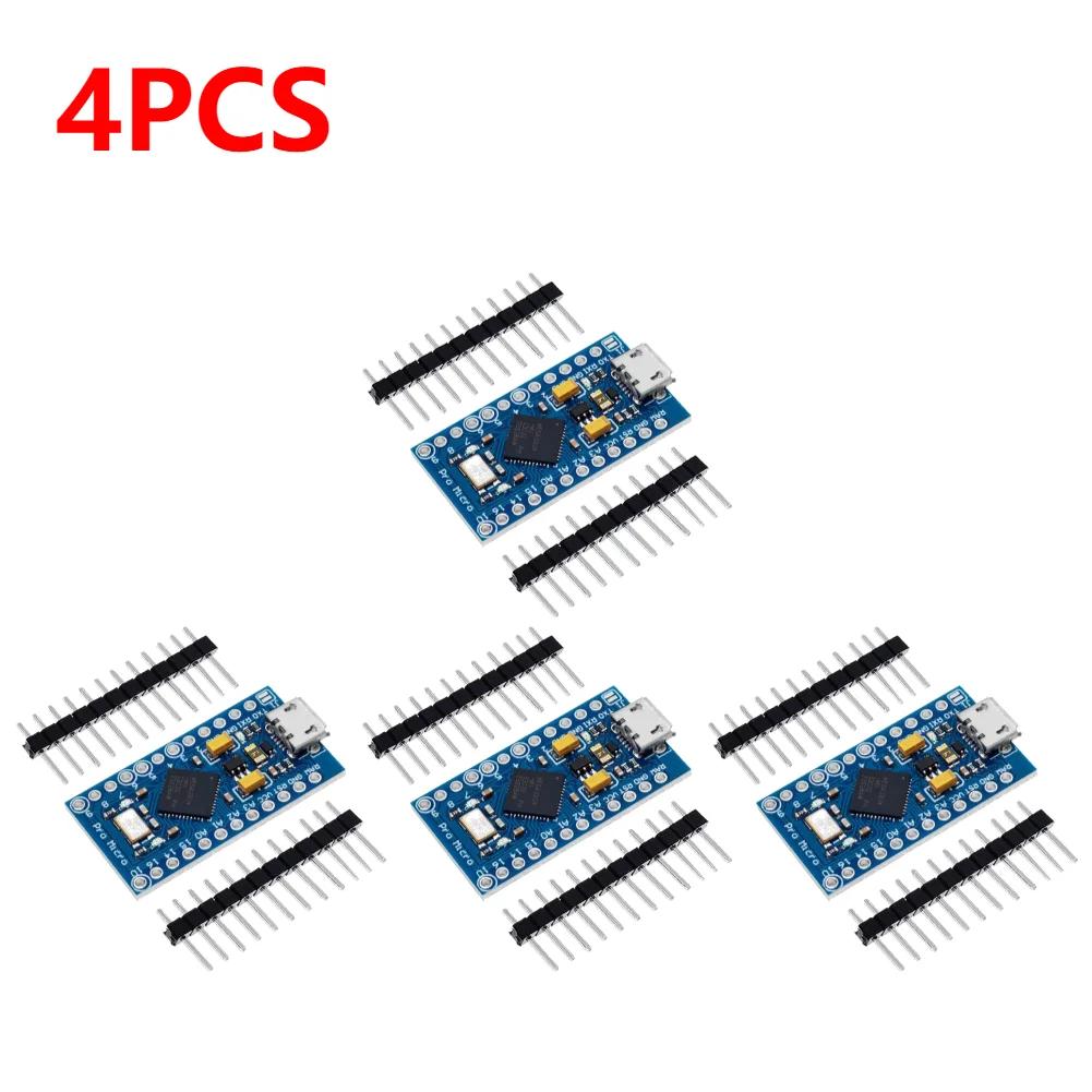 1-10x MICRO/TYPE-C USB Pro Micro for arduino ATmega32U4 5V/16MHz Module with 2 row pin header For Leonardo in stock best quality