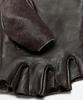 MASSIMO DUTTI Biker Style Fur Leather Gloves