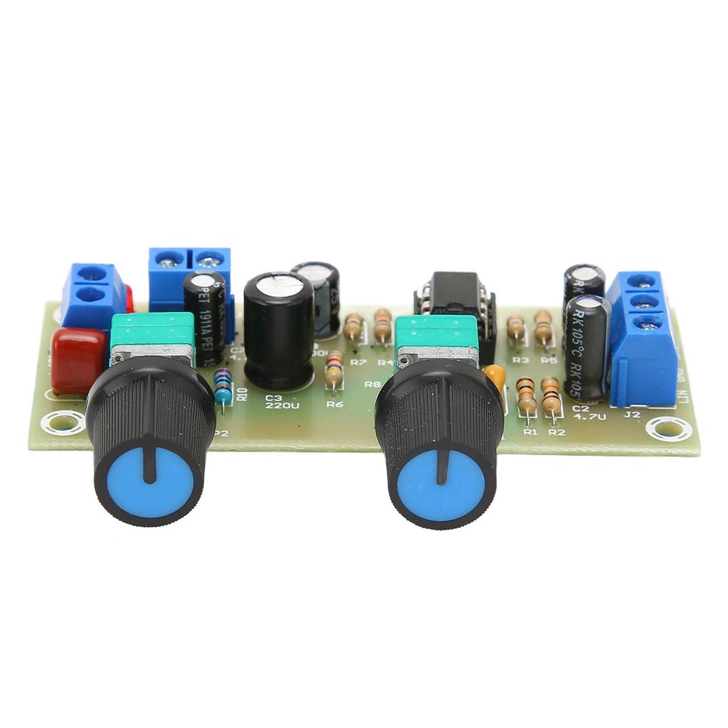 Subwoofer Preamp Board Single Supply Low Pass Filter Boards with LED Indicators DC10‑24V