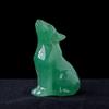 Crafts Crystal Wolf Statue Natural Animal Ornament Multi-purpose Crystal Little Wolf  Desk Decor
